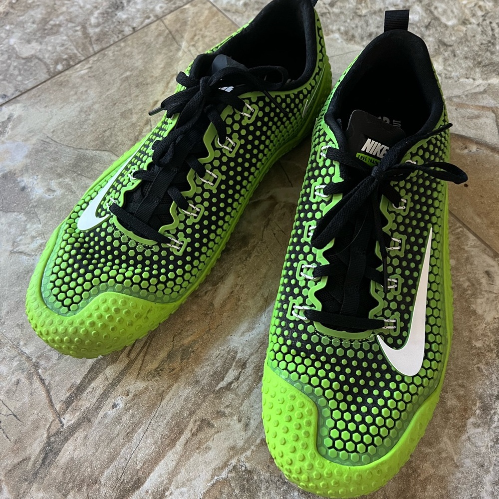 Free Trainer 1.0 'Electric Green Black Men’s size 11